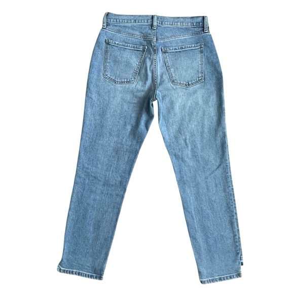 Old Navy Mid-rise Boyfriend Ankle Jeans Women’s Size 00 Released Step Hem - Picture 4 of 8